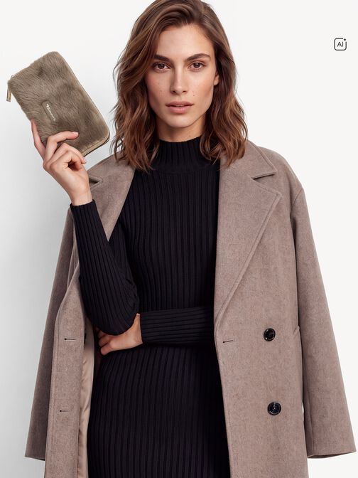 Geldb&ouml;rse, taupe, hi-res