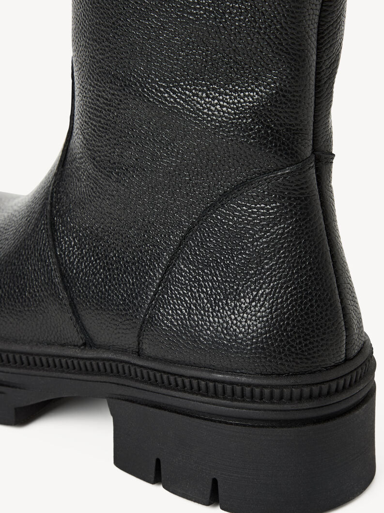 Lederstiefel - schwarz, BLACK LEATHER, hi-res
