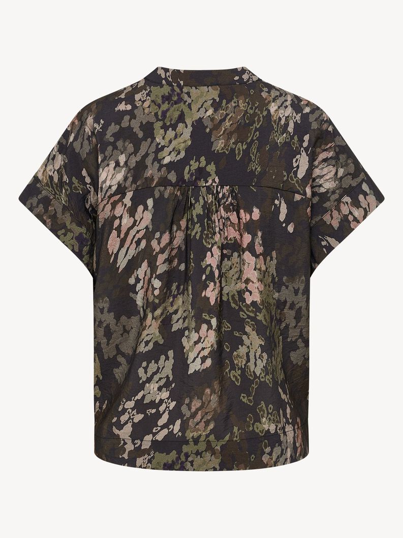 Blouse - black, Black Beauty Animal AOP, hi-res