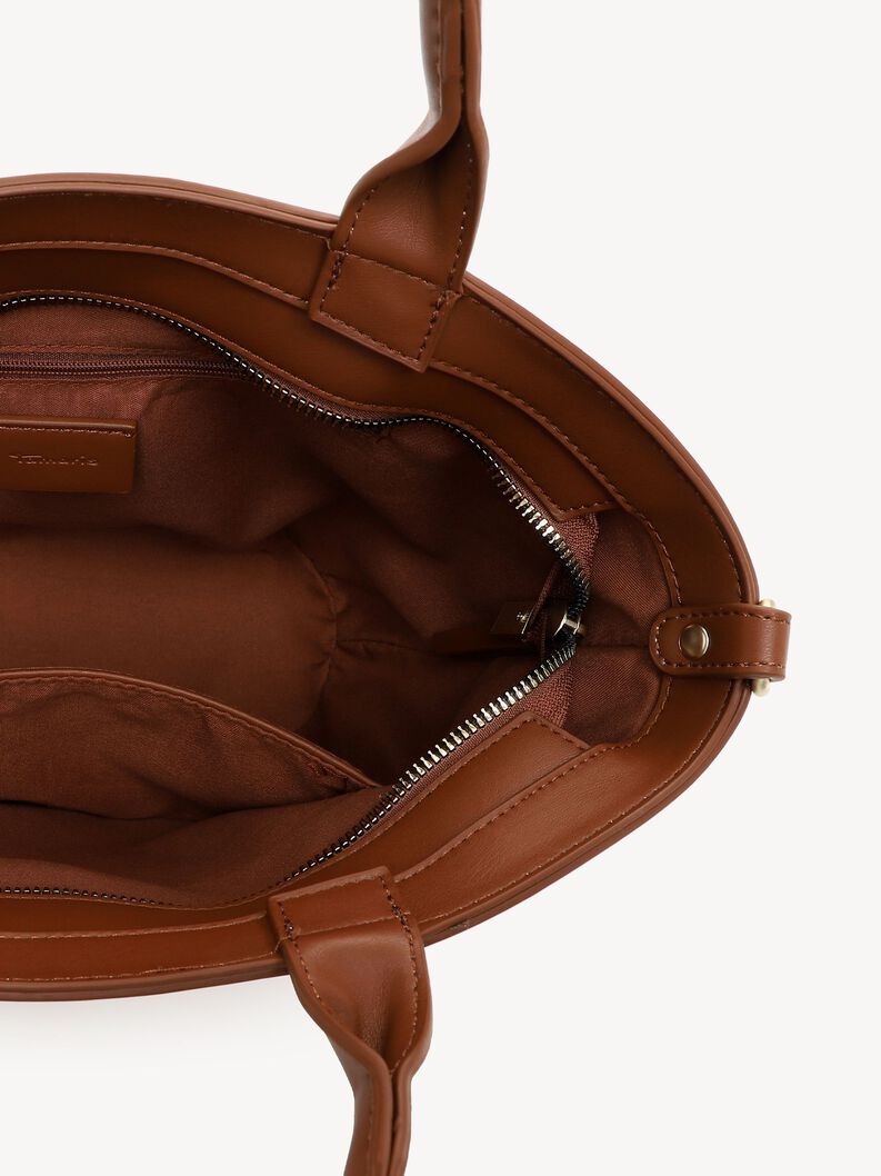 Sac cabas - marron, COGNAC, hi-res