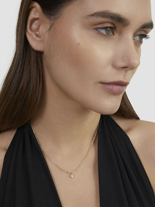 Halskettinge, goud, hi-res