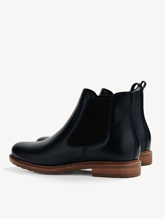 Chelseaboot, NAVY LEATHER, hi-res