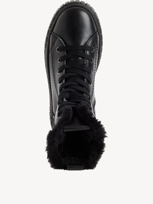 Kotn&iacute;čkov&aacute; obuv, BLACK LEATHER, hi-res