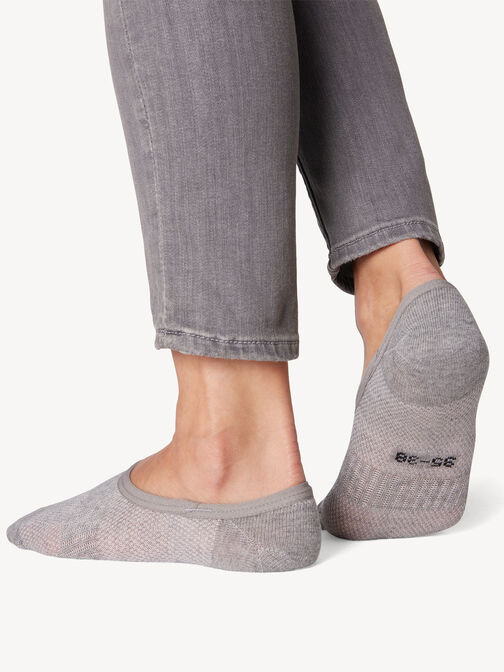 Socks 2-pack, grey, hi-res