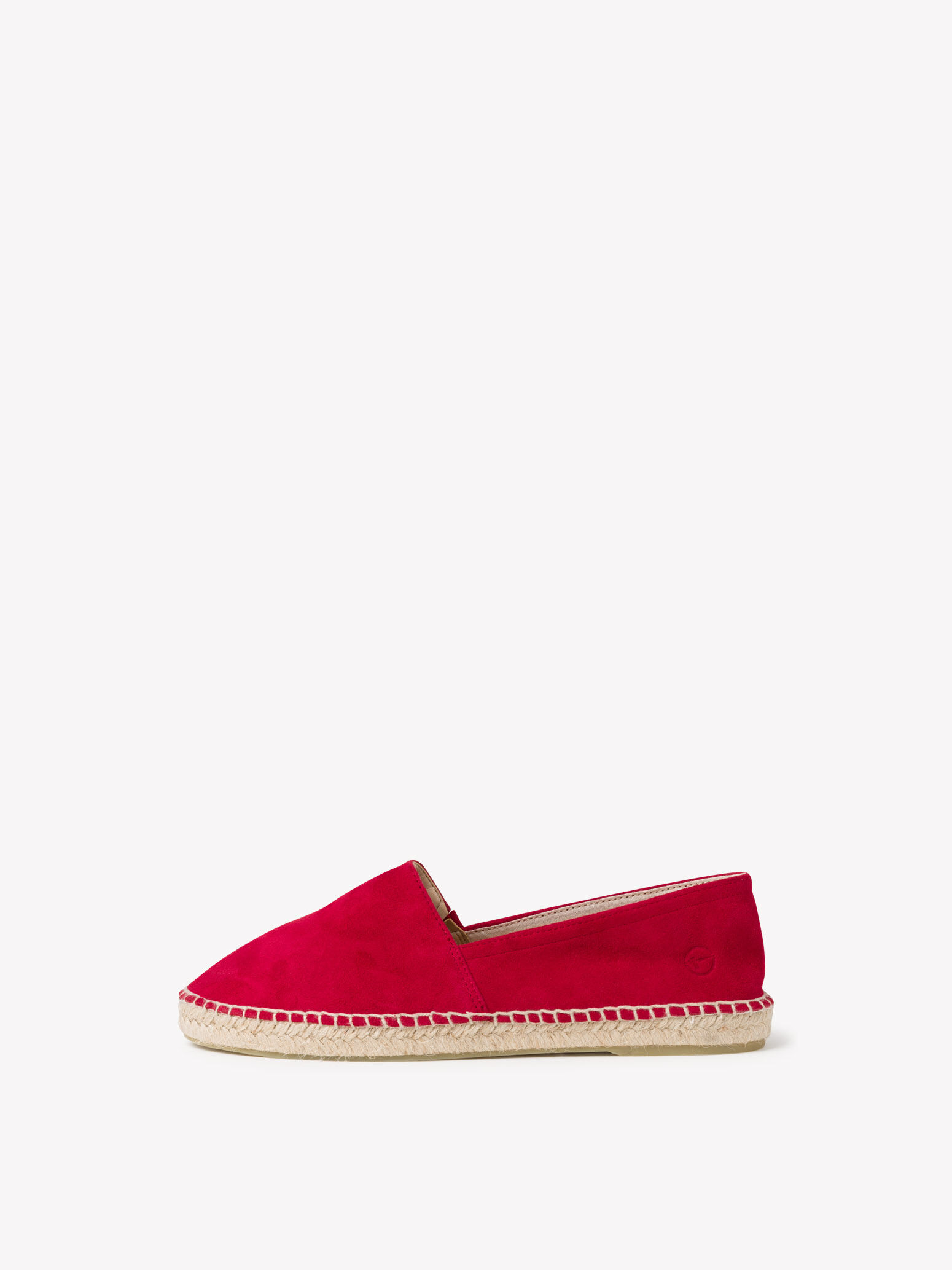 Leather Espadrill - red 1-1-24233-34 