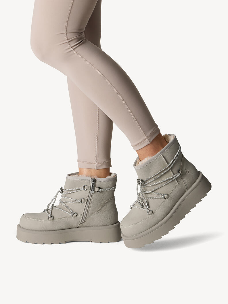 Stiefelette - beige Warmfutter, SHELL, hi-res