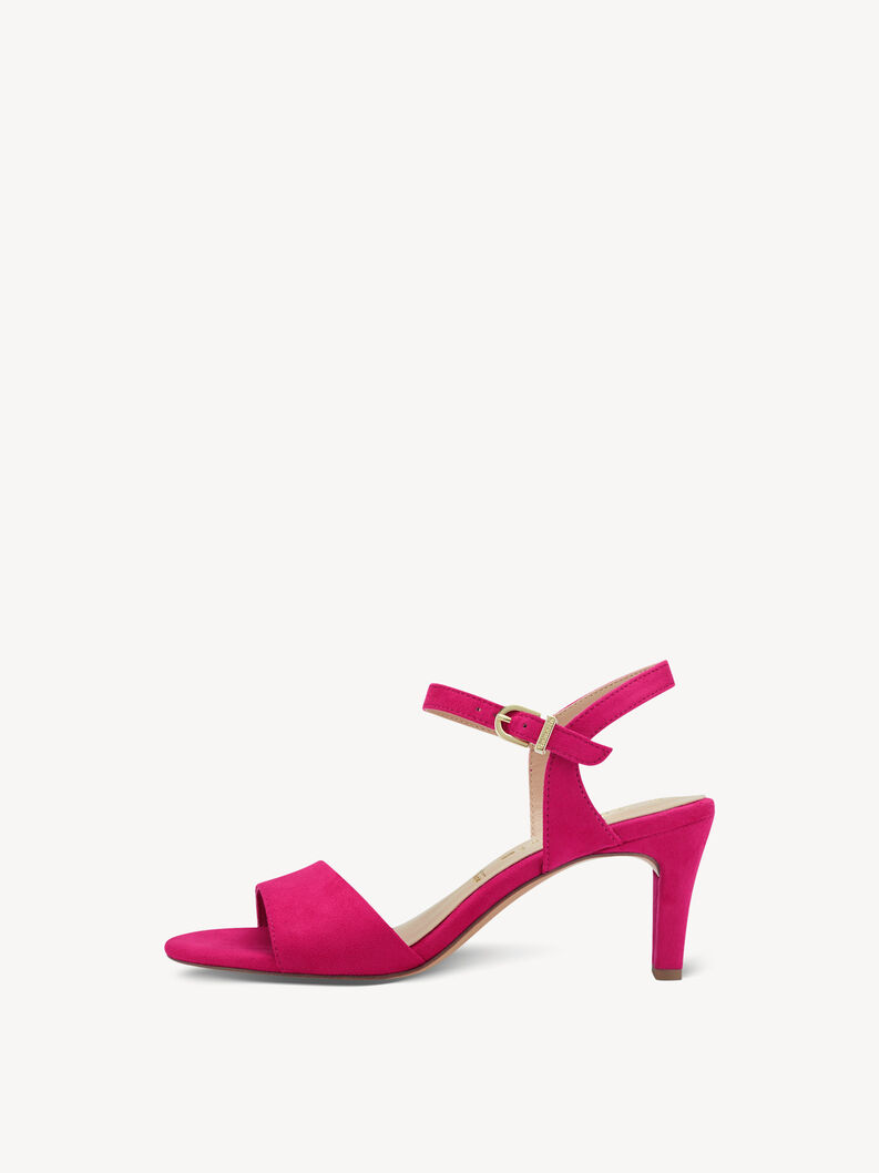 Heeled sandal - pink, FUXIA, hi-res