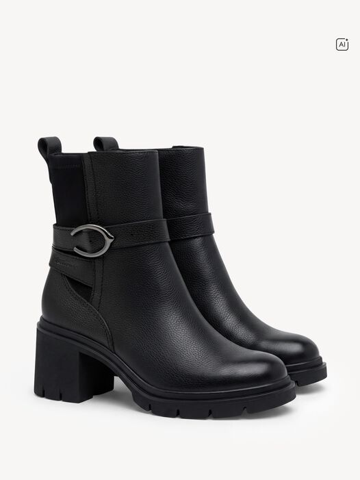 Enkellaarsje, BLACK, hi-res