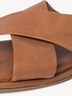 Leather Mule - brown, CHESTNUT, hi-res