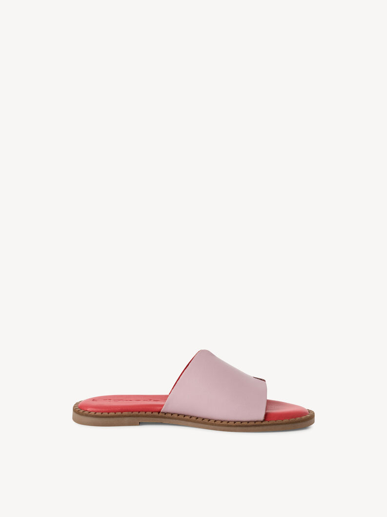 Klapki - jasnor&oacute;żowy, ROSE, hi-res