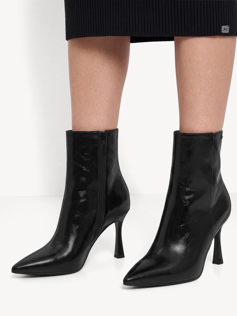 Stiefelette - schwarz, BLACK, hi-res
