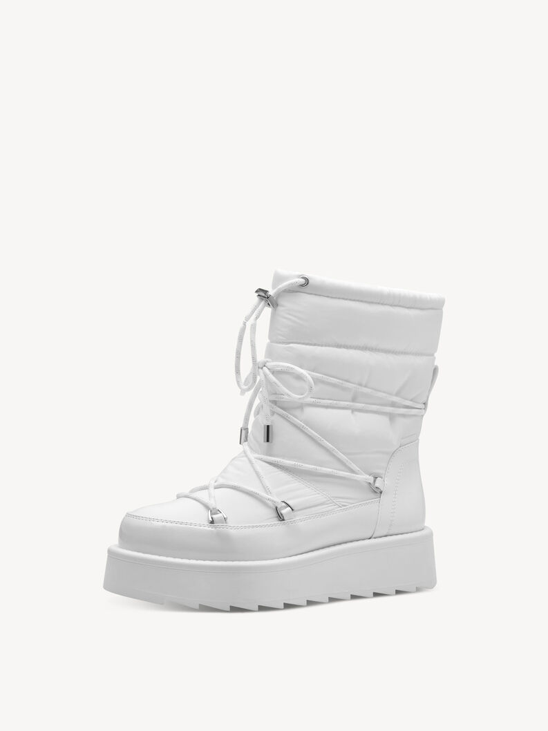 Stiefelette - weiß Warmfutter, WHITE, hi-res