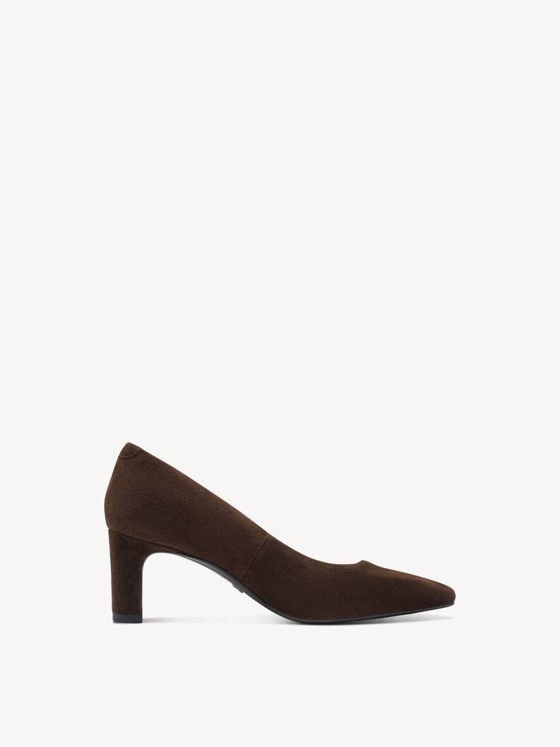 Escarpin en cuir - marron, 304, hi-res