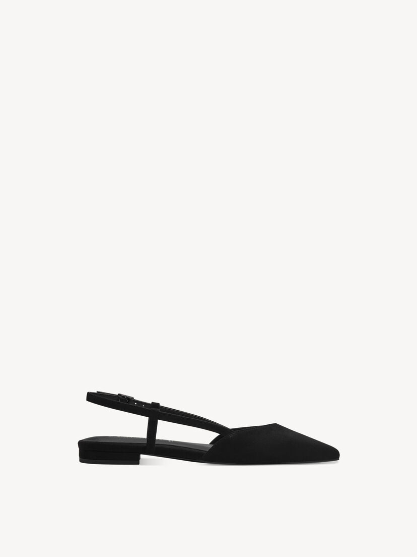 Slingpumps - zwart, BLACK, hi-res