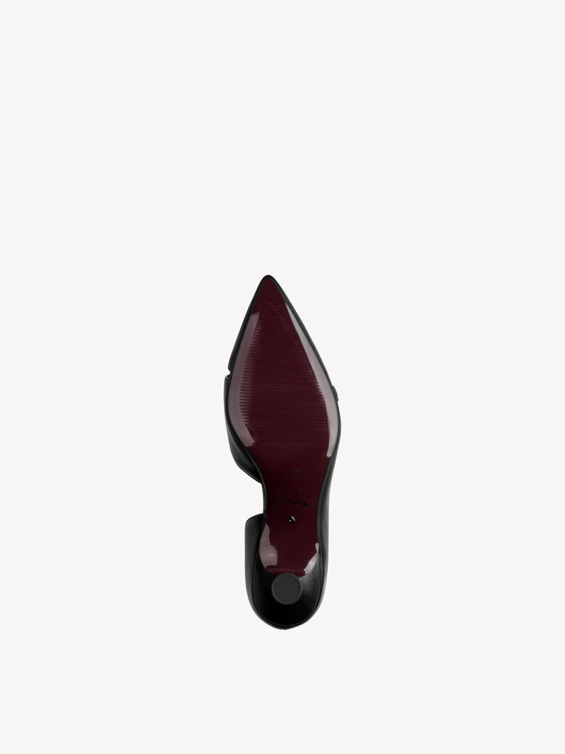 Pumps - schwarz, BLACK LEATHER, hi-res