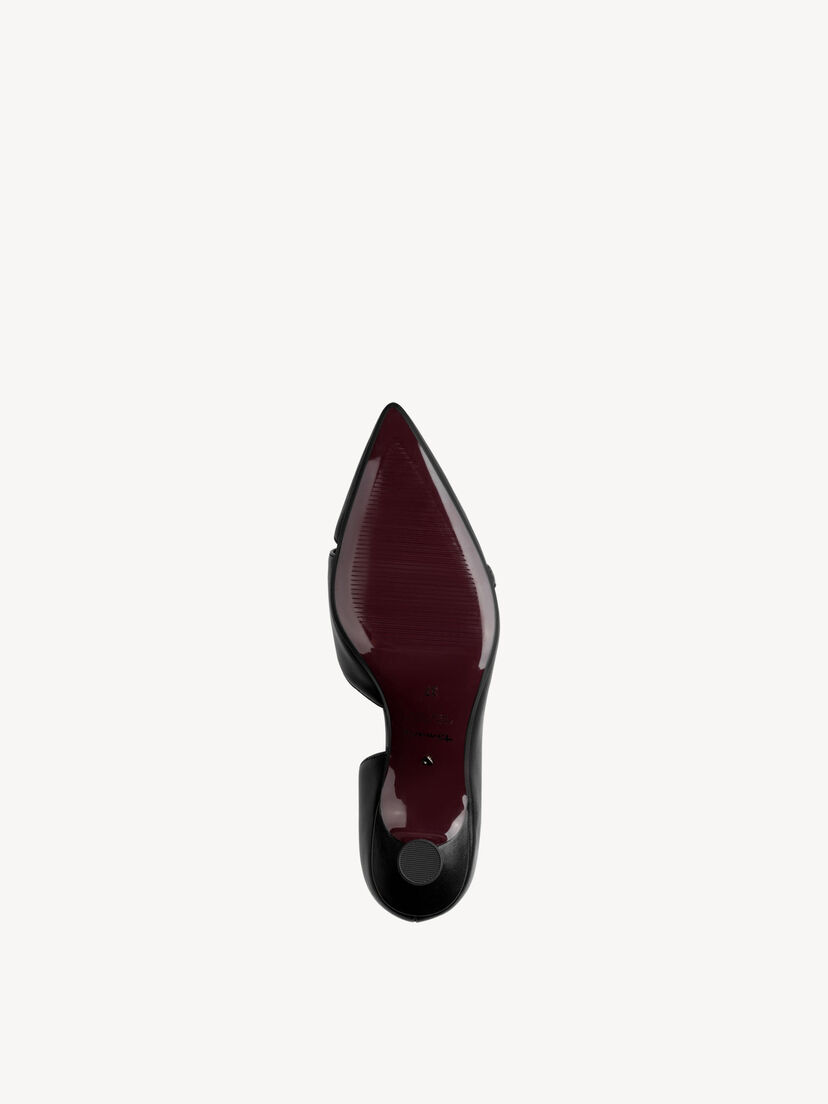 Pumps - zwart, BLACK LEATHER, hi-res