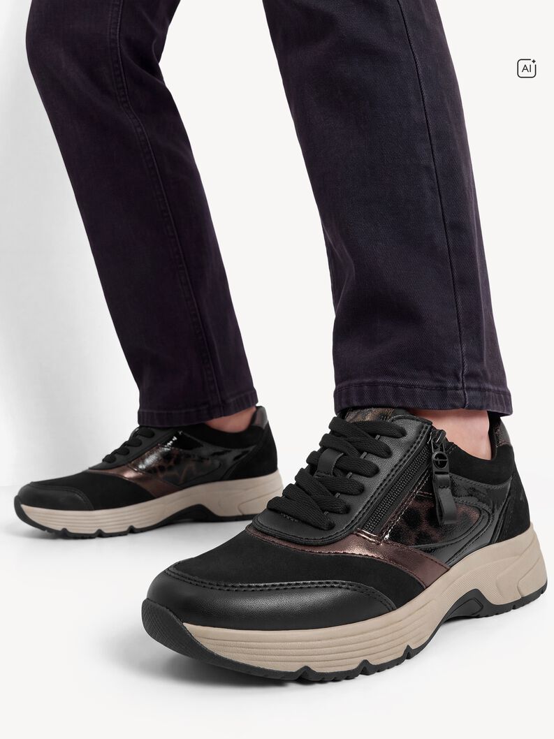Sneaker, BLACK/LEO, hi-res
