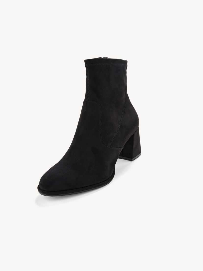 Enkellaarsje - zwart, BLACK SUEDE, hi-res