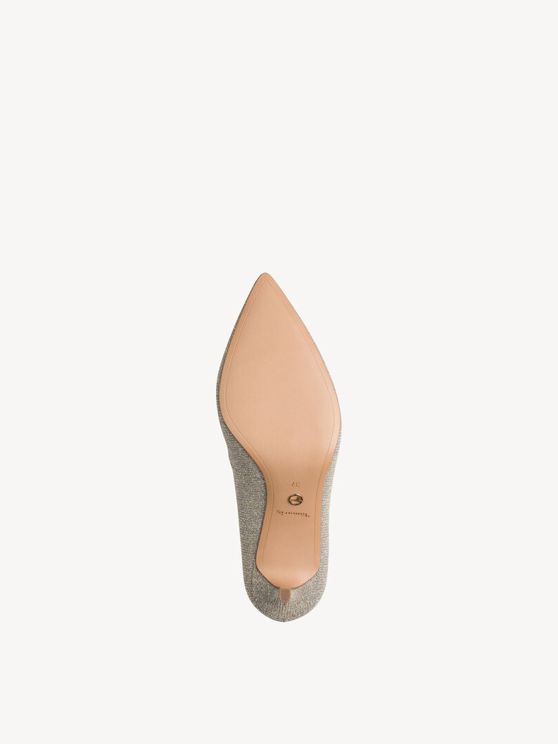 Pumps - metallic, LT GOLD GLAM, hi-res