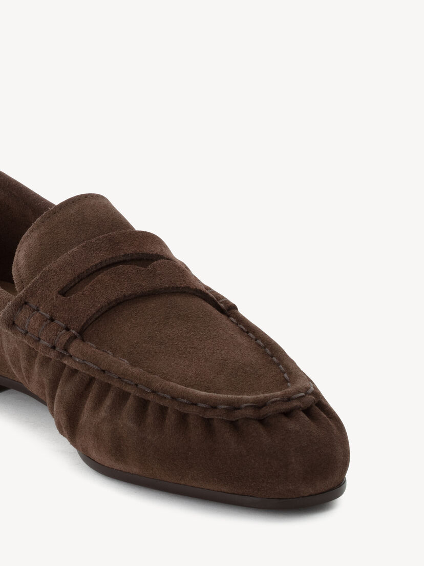 Leren Mocassin - bruin, 304, hi-res