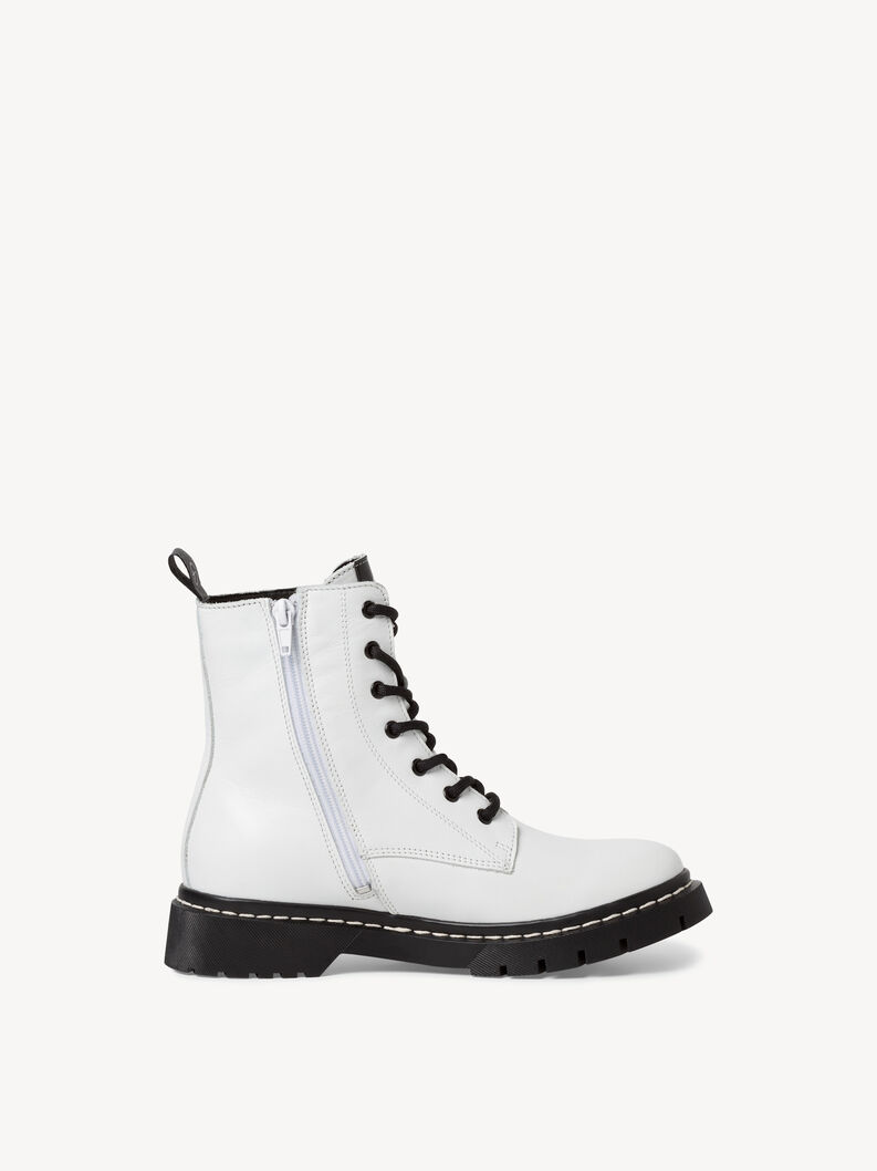 Stiefelette - wei&szlig;, WHITE, hi-res