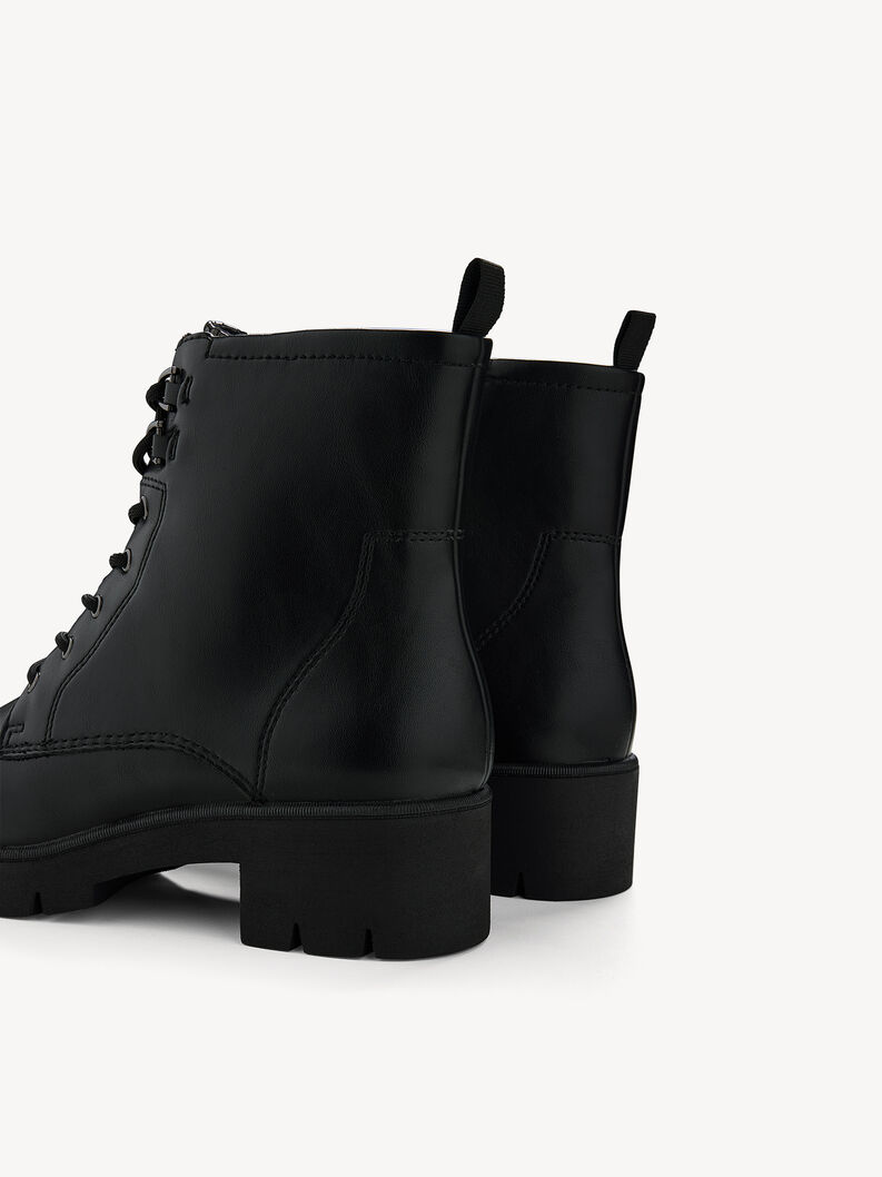 Stiefelette, BLACK MATT struc. Patent, hi-res