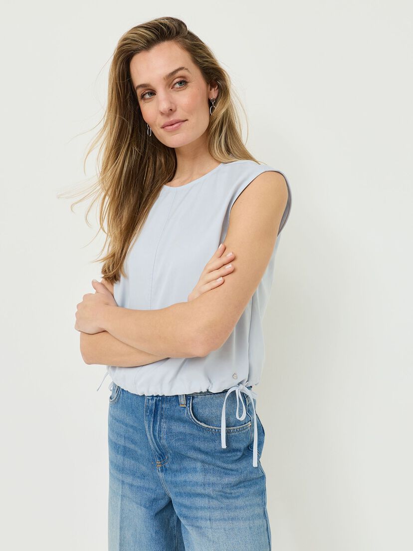 Blouse - blauw, Plein Air, hi-res