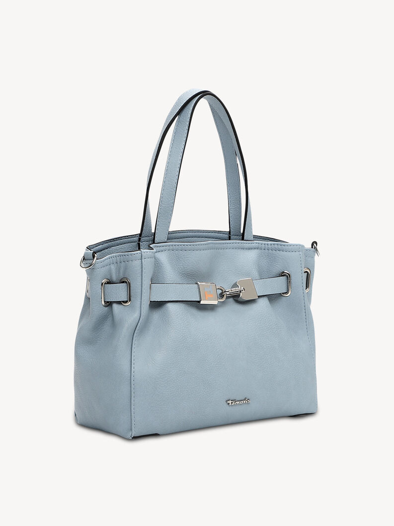 Handtasche - blau, crystal blue, hi-res