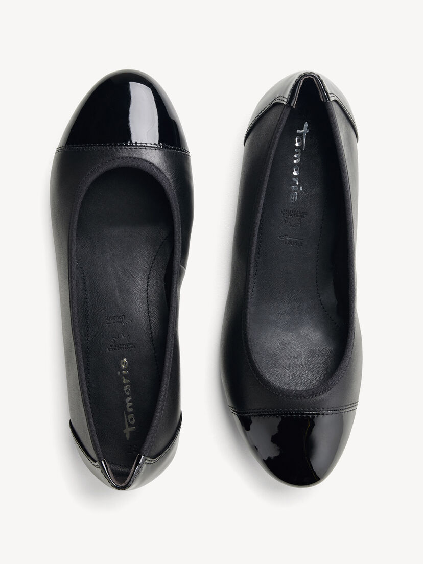 Ballerina - zwart, BLACK, hi-res