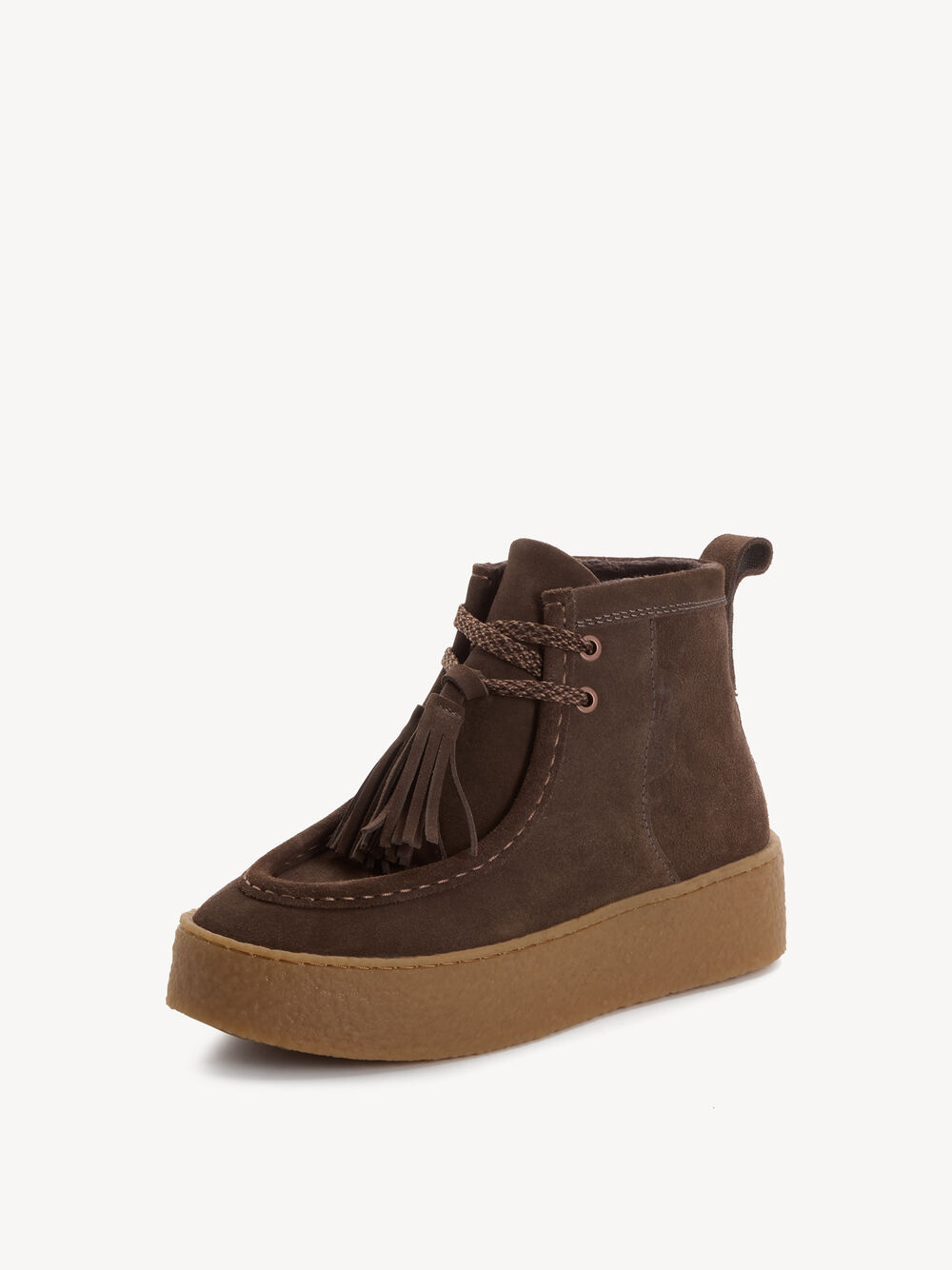 Leather Bootie - brown, MOCCA, hi-res