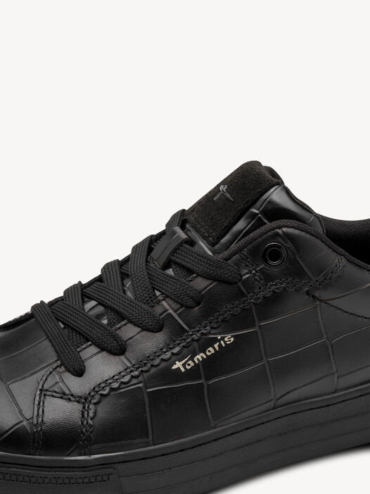 Sneaker, BLACK CROCO, hi-res