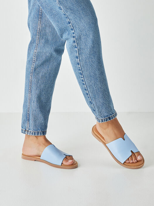 Slipper, LIGHT BLUE, hi-res