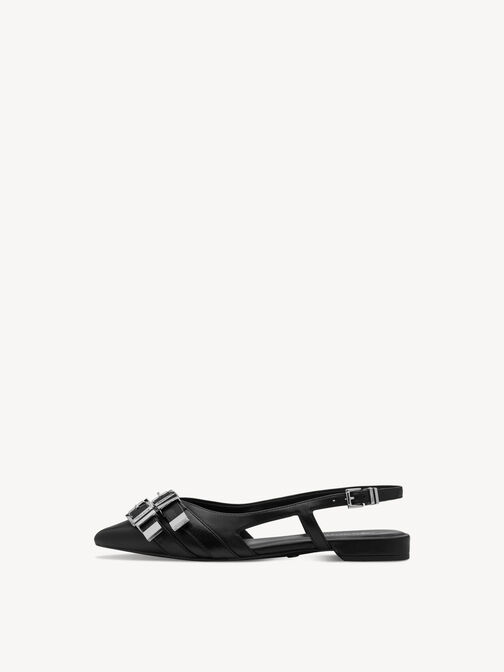 sling pumps, BLACK, hi-res