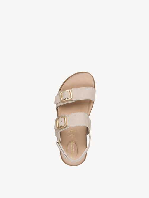 Sandal, BEIGE SUEDE, hi-res