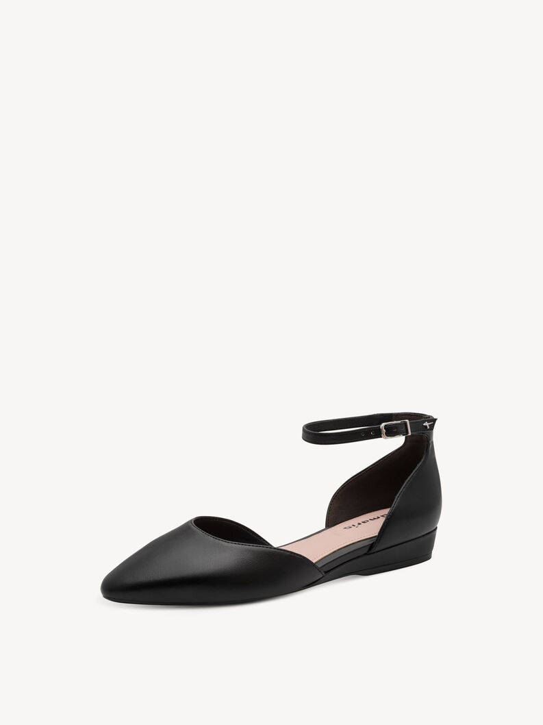 Ballerina - svart, BLACK MATT, hi-res