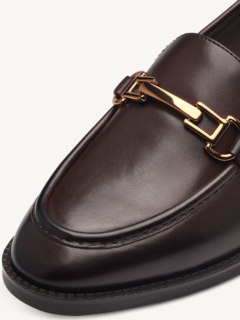 Lederslipper - braun, MAHOGANY, hi-res