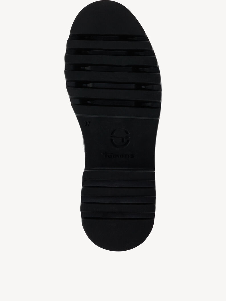 Leder Chelsea Boot - schwarz, BLACK, hi-res