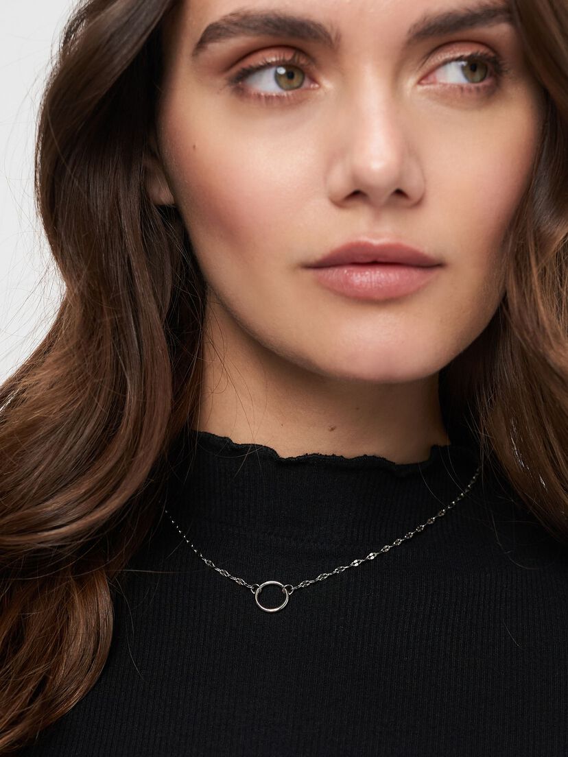 Halskettinge, silber, hi-res