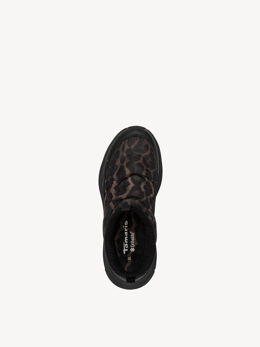 Sneaker - zwart, BLACK/LEOPARD, hi-res