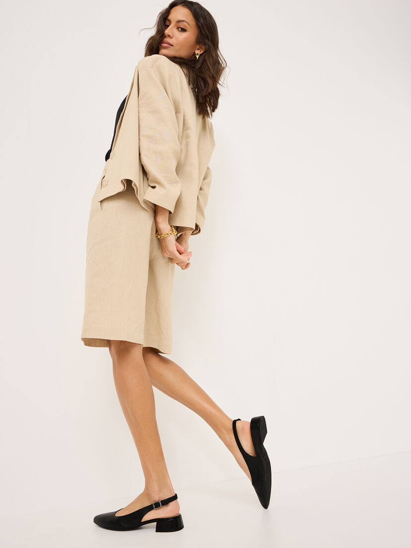 Slingpumps, BLACK LEATHER, hi-res