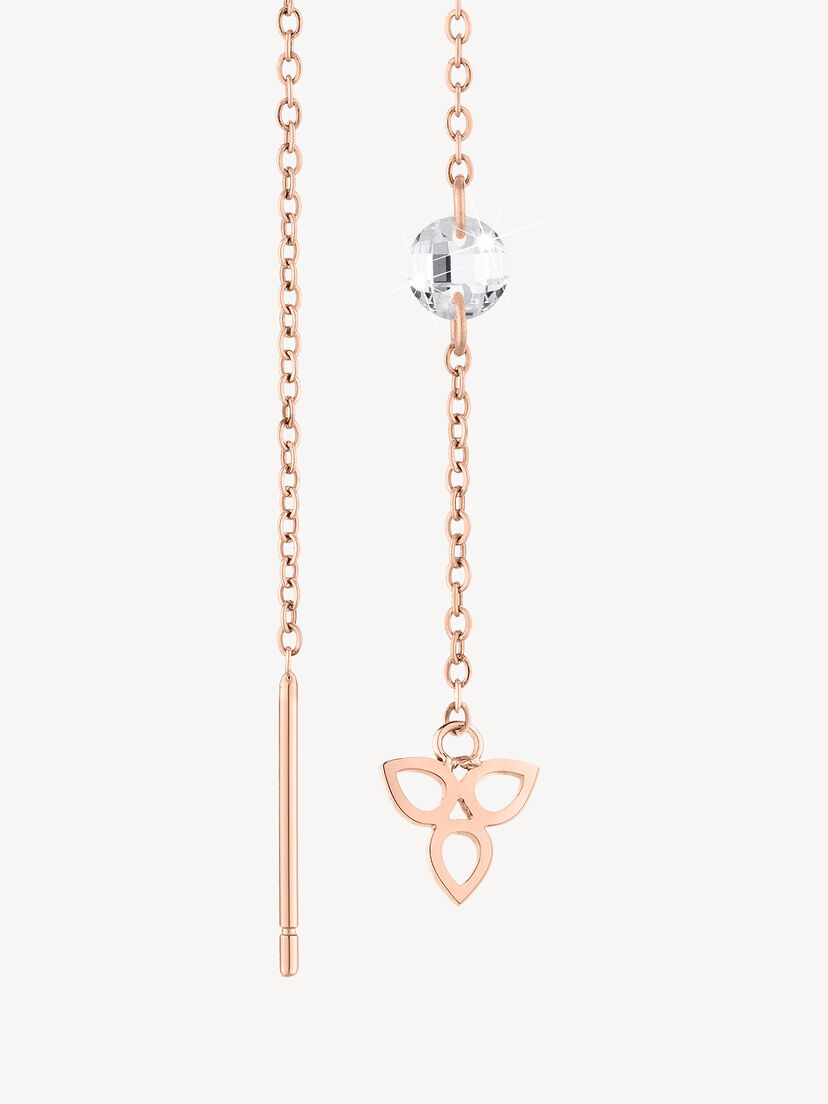 Oorringen - rosegoud, rosegold, hi-res