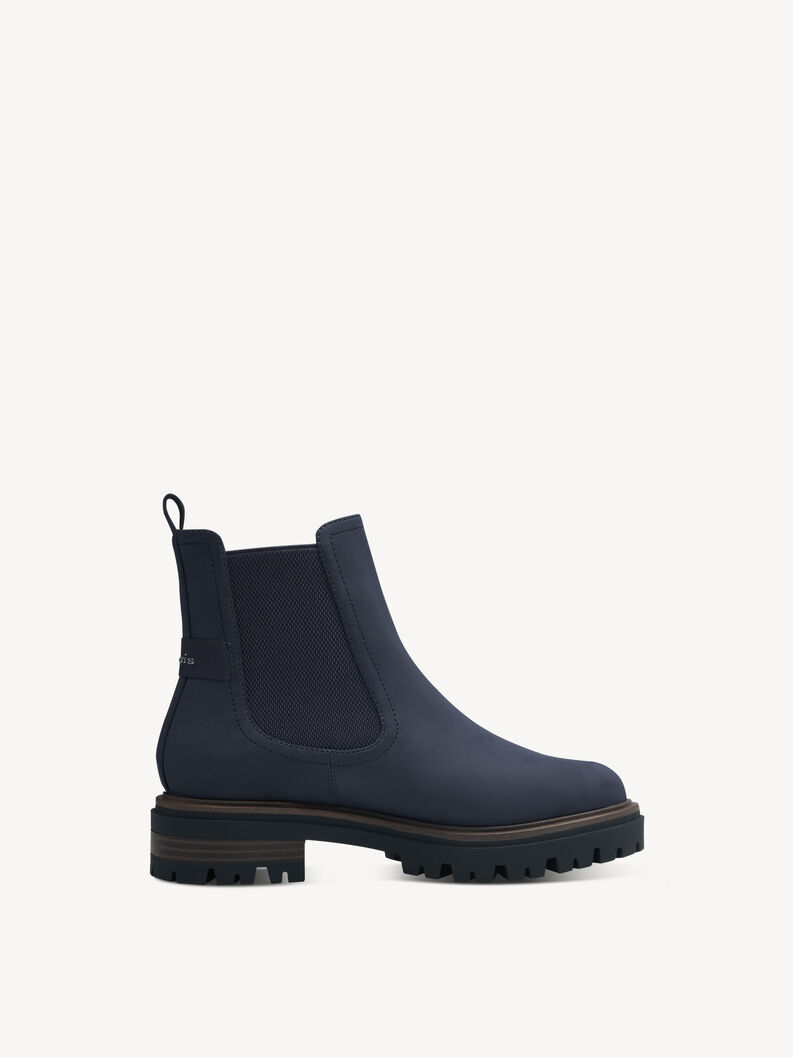 Chelsea boot - blue, NAVY, hi-res