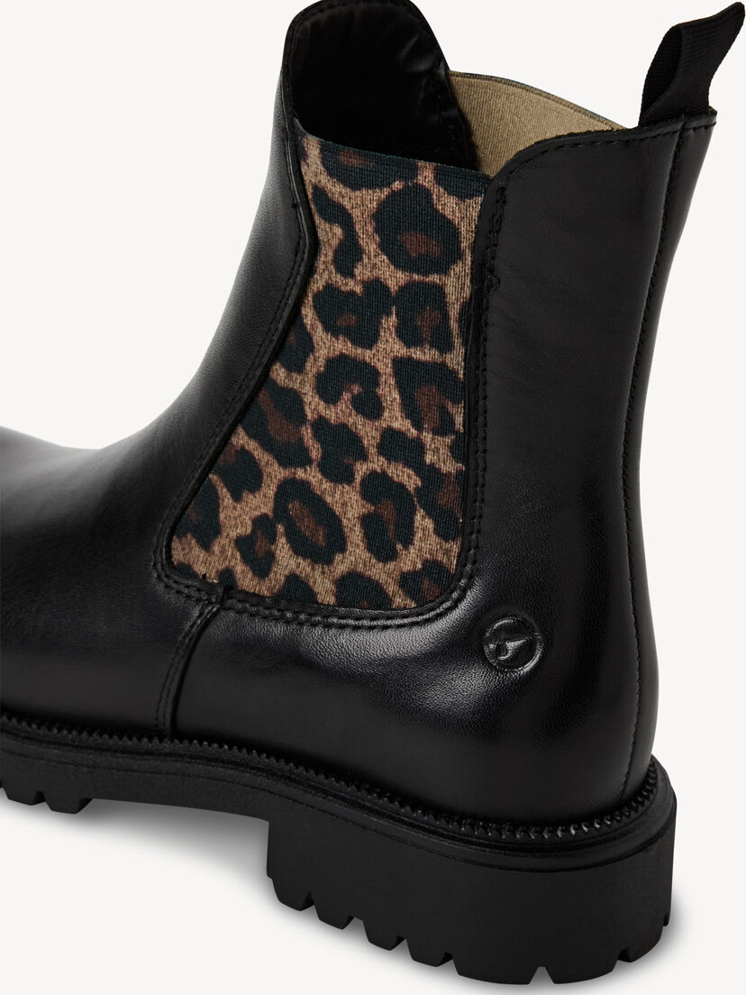 Chelseaboot, BLACK/LEOPARD, hi-res