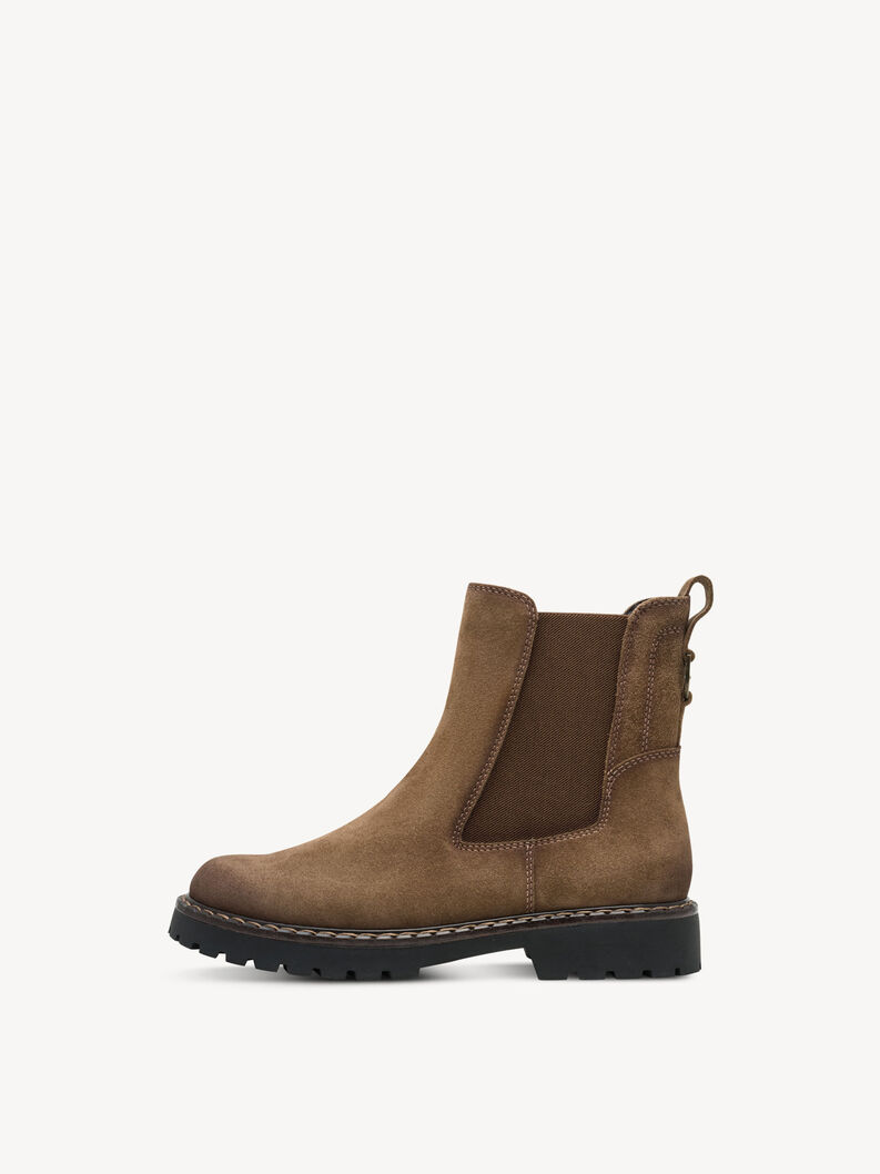 Leder Chelsea Boot - braun, CAMEL, hi-res