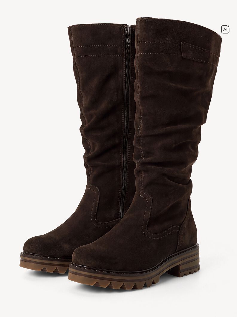 Lederstiefel - braun, MOCCA, hi-res