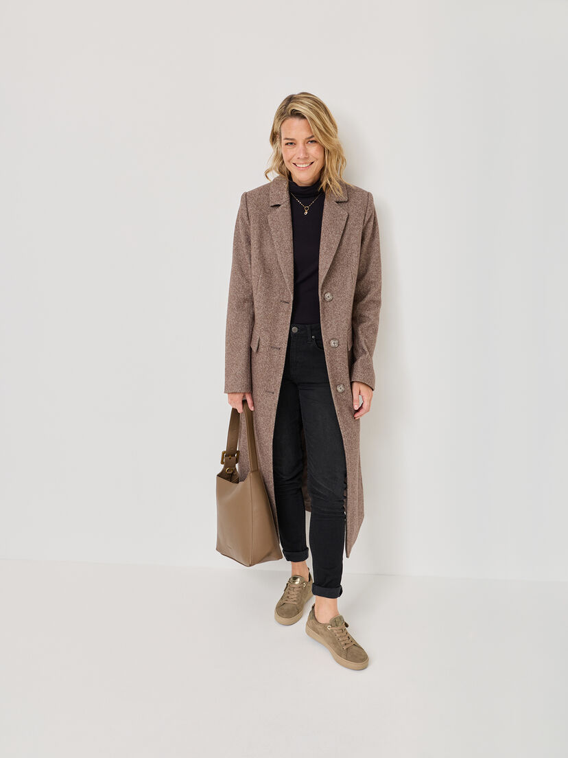 Sneaker - bruin, PEPPER SUEDE, hi-res