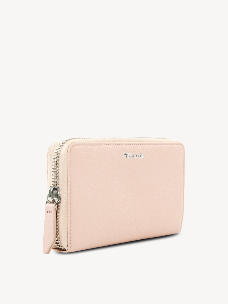 Leather Wallet - pink, rose, hi-res