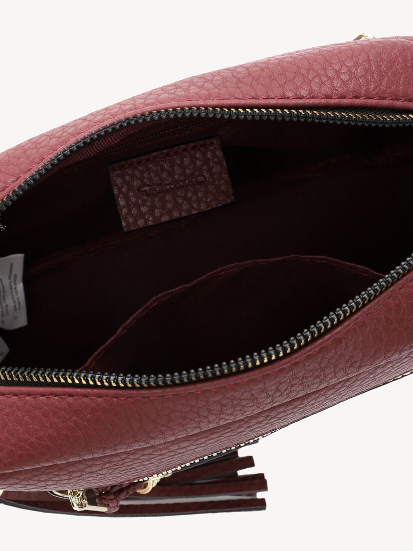 Schoudertas - rood, darkwine, hi-res