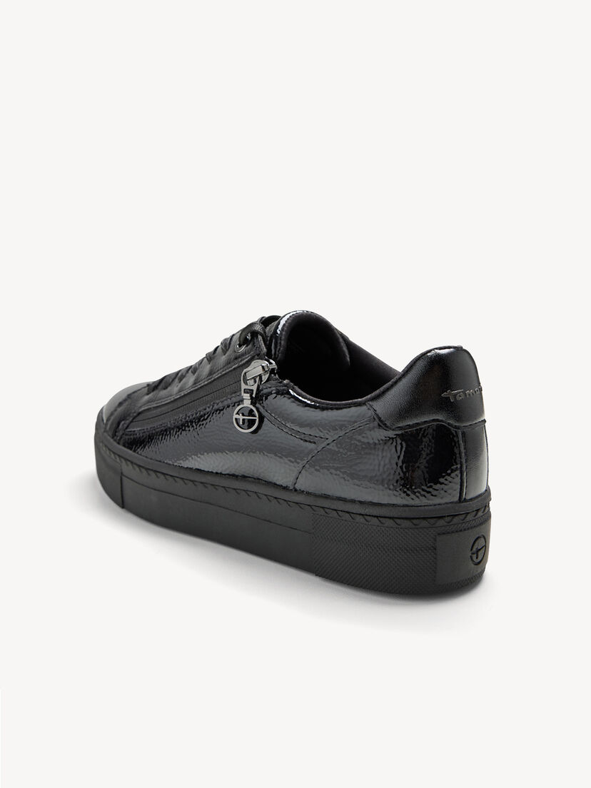 Sneaker - zwart, BLACK PATENT, hi-res