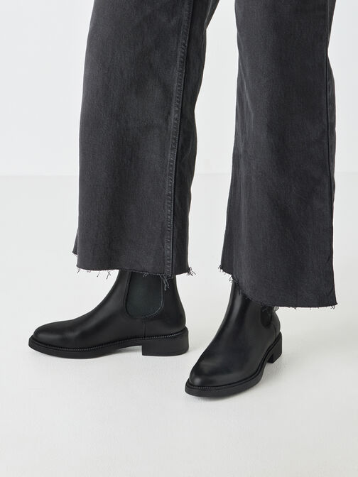 Chelsea Boot, BLACK, hi-res
